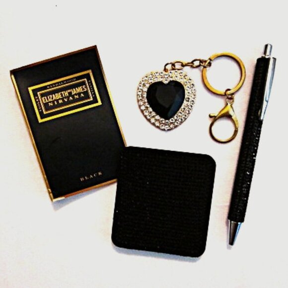 Mother's Day Compact Mirror, Pen, Keychain Elizabeth & James Nirvana Black Scent - Picture 2 of 3